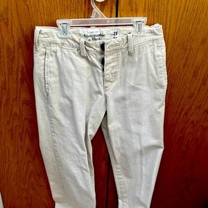 Abercrombie and Fitch Slim fit chinos